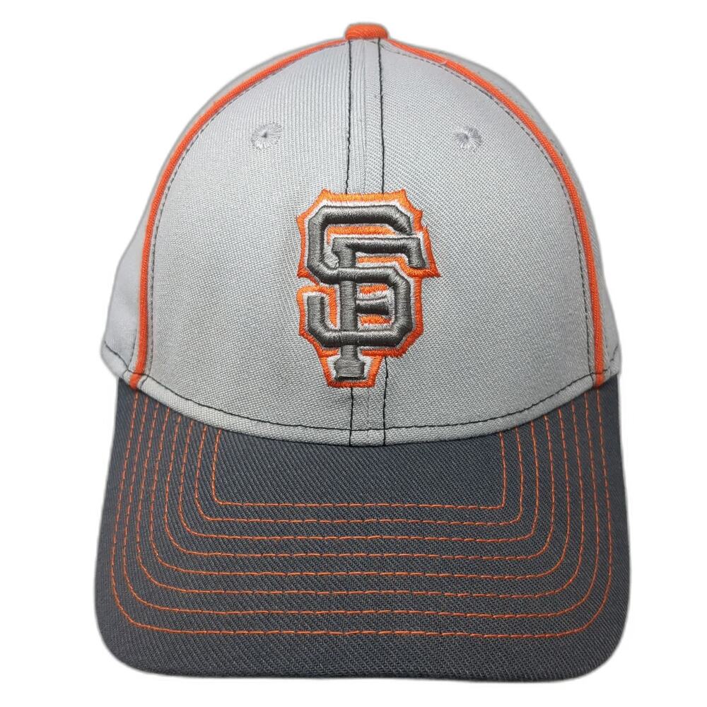 New Era MLB San Francisco Giants Baseball Cap Gray M 39THIRTY Stretch Fit Hat
